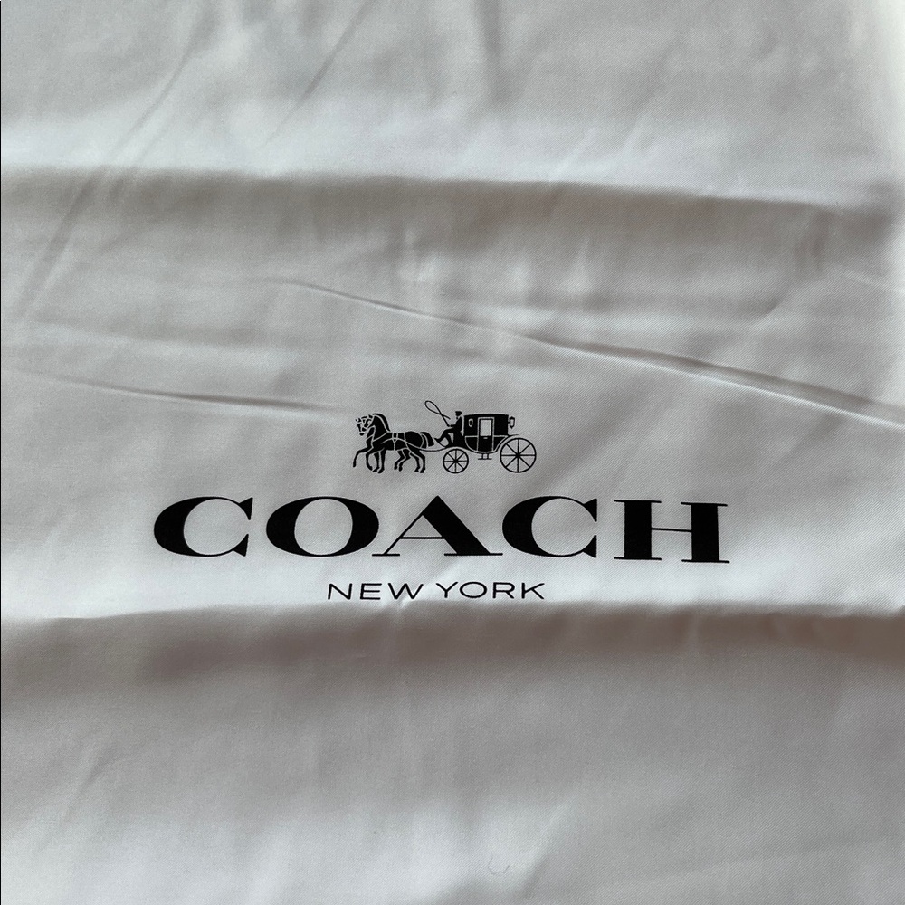 Coach White Storage Bag